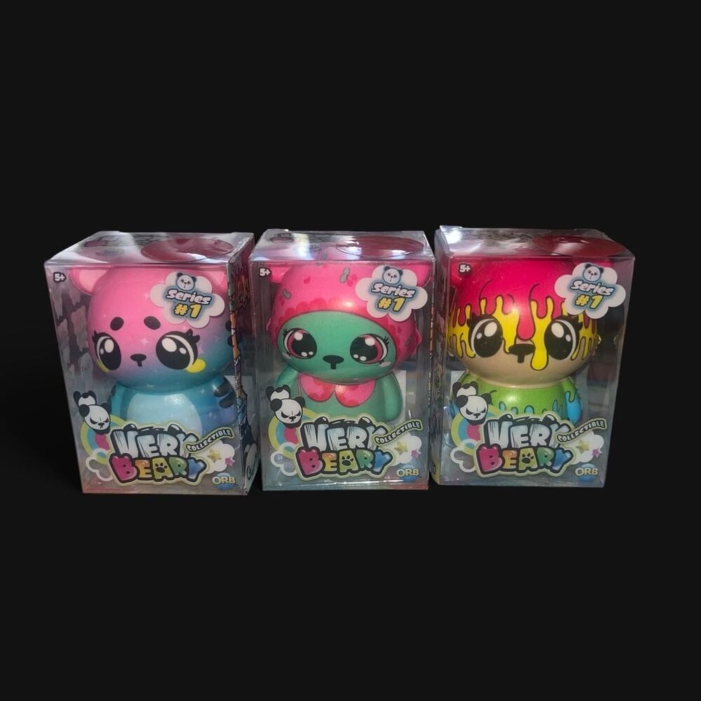 Orb Very Beary Collectibles Series 1 NWT